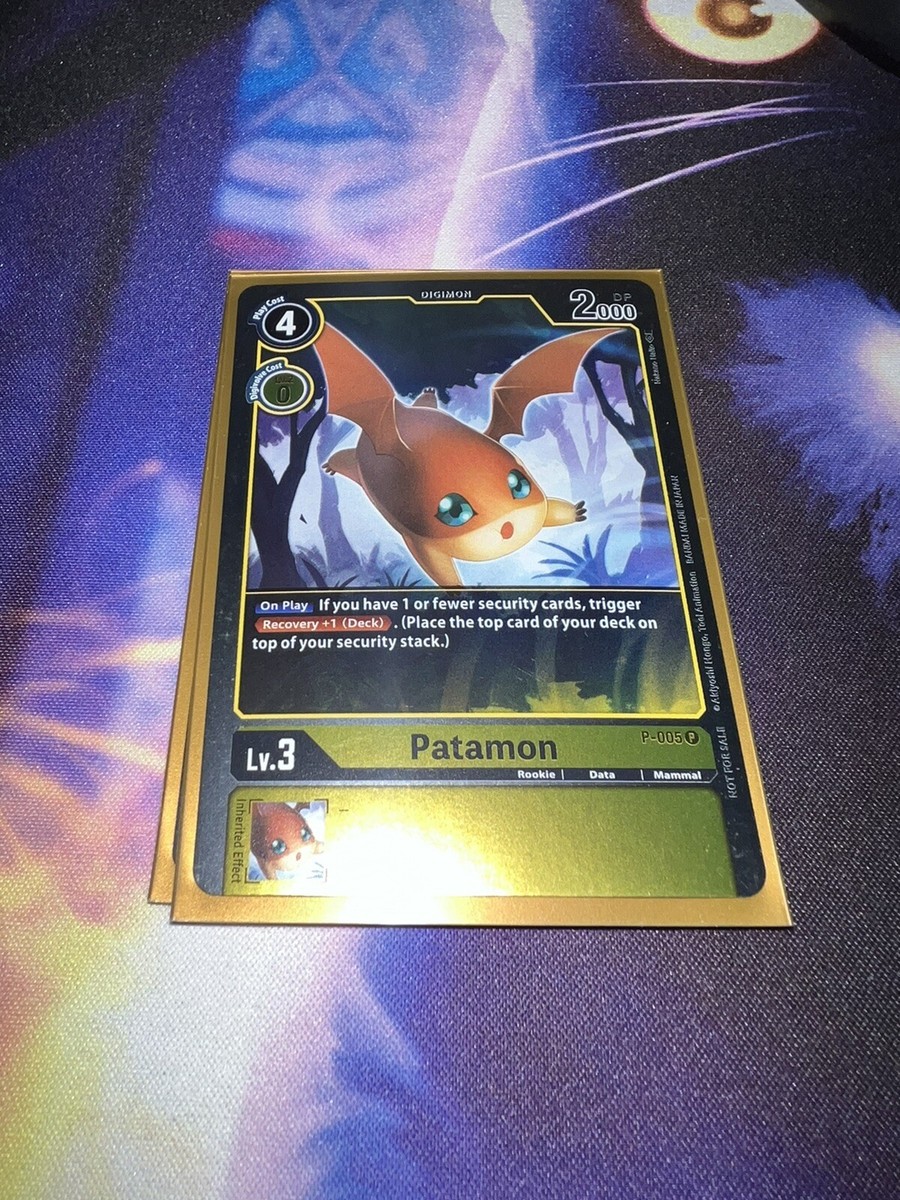 Digimon CCG Singles - Patamon - P-005 P - Foil Promo