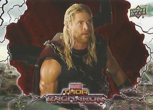 Thor Ragnarok - #2 RED PARALLEL Base Card - Picture 1 of 1