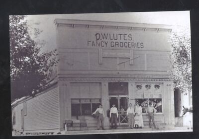 REAL PHOTO BOLLINGER COUNTY MISSOURI WILLITES GROCERY STORE MO. POSTCARD COPY