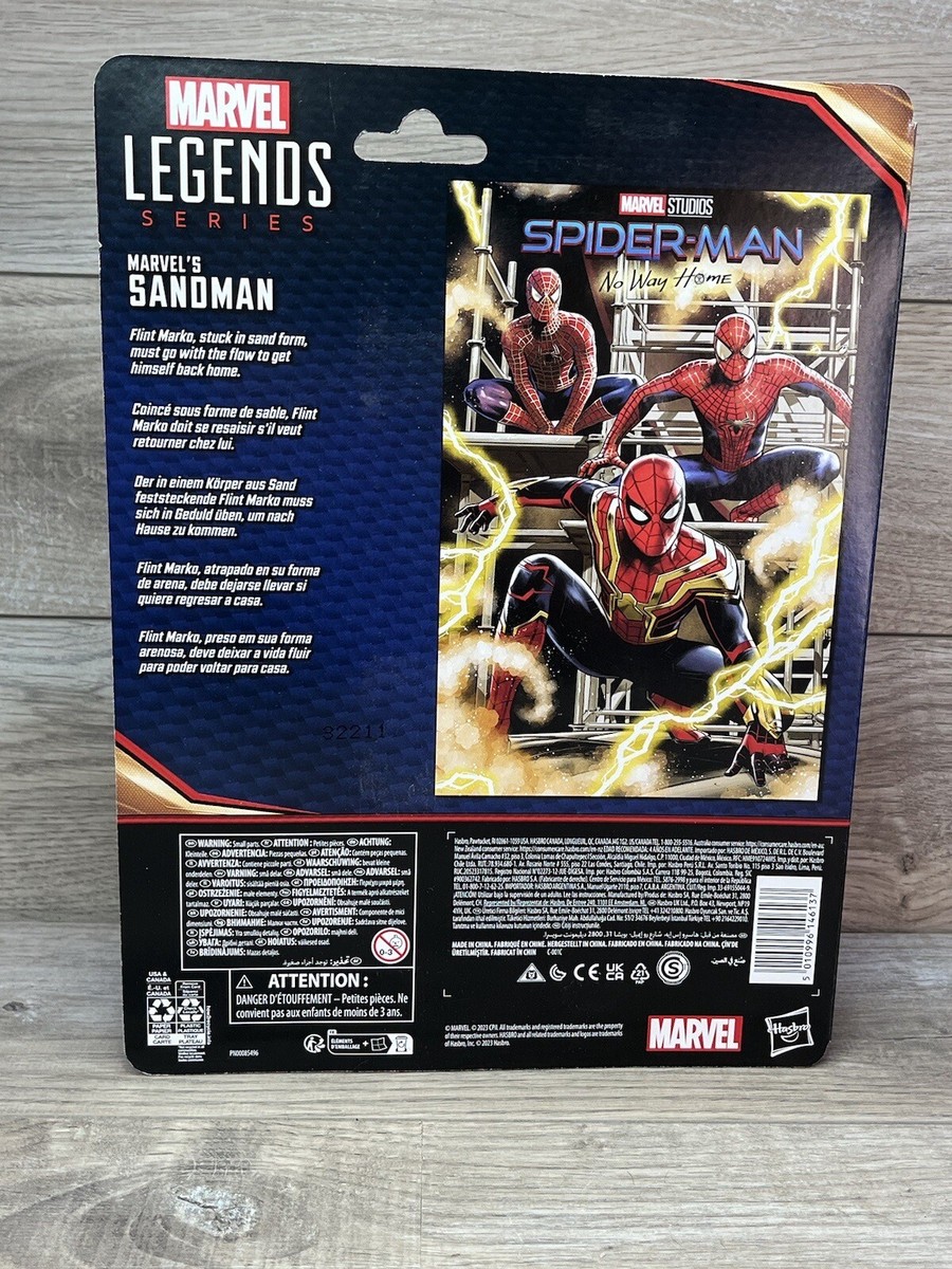 Marvel Legends Spider-Man No Way Home SANDMAN Figure 6