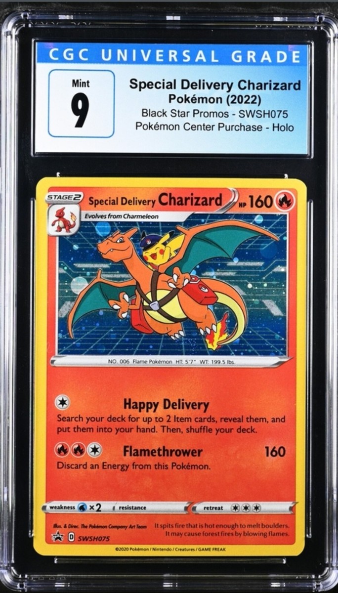 【希少】Special Delivery Charizard 未開封 Special Delivery Charizard Promo Card SWSH 075 Pokemon