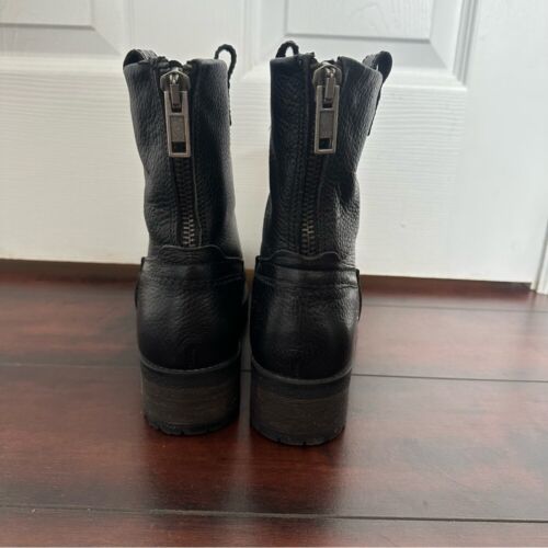 Botines Bullboxer Molly de cuero negro con cremallera talla 10 - Imagen 3 de 6