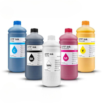 500ml 5 Colors DTF Ink for Epson i3200 L1800 L805 DX5 DX7 4720 DTF Printer