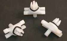 10x Clips For BMW 3 series E46 Roof Trim Moulding Strips Door Ledge Rain Gutter