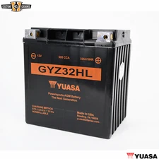 YUASA GYZ32HL High Performance AGM For 12-Volt Battery Sealed Factory Activated 
