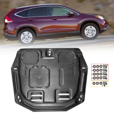 For Honda CR-V 2007-2014 Engine Splash Shield Chassis Armor Under Guards Black