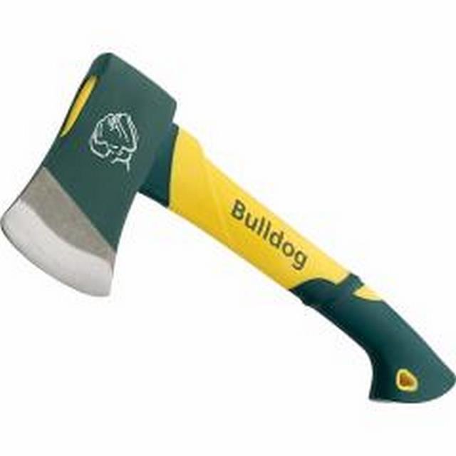 BULLDOG 1.5LB FIBREGLASS HATCHET WITH RUBBER HANDLE