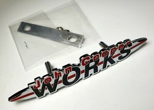 MINI R53 JCW John Cooper Works Grill Badge GEN 1 *Metal* BOLT ON 51147175101