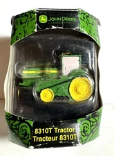 John Deere Licensed Christmas Ornament Model 8310 T Tractor Enesco In Box