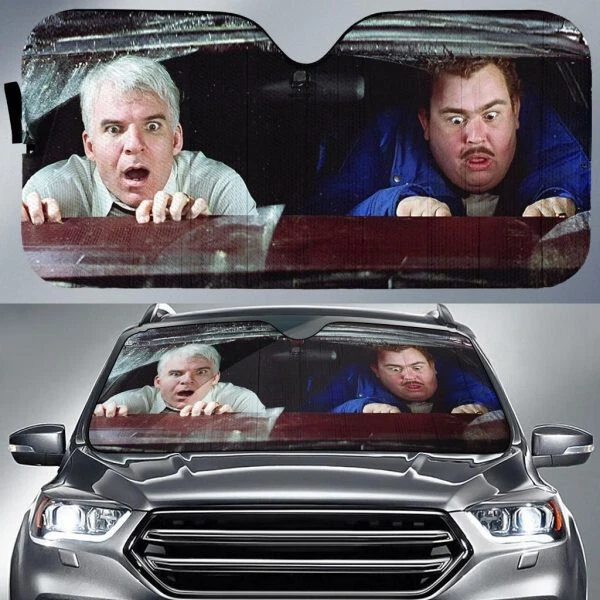 Funny John Candy Nervously Driving Sun Shade Driver Window Sunshade Windshield