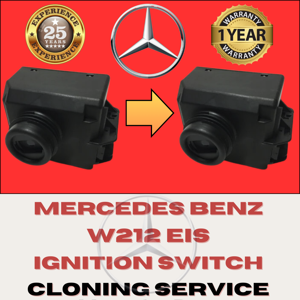 W212 Mercedes Benz EIS EZS Ignition Switch CLONING SERVICE