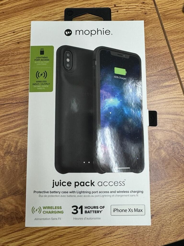 mophie Juice Pack Access Battery Charging Case for iPhone XS Max