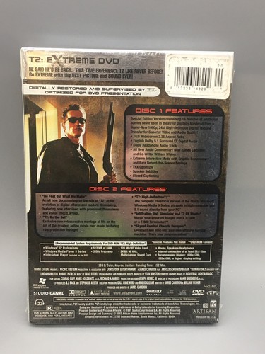 Terminator 2: Judgment Day DVD - Picture 2 of 2