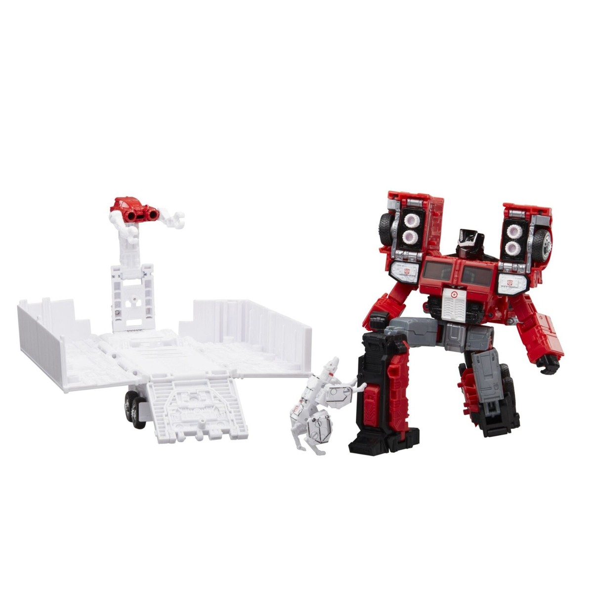 トランスフォーマー　オプティマスプライム　ブルズアイ　ターゲット トランスフォーマーコラボレーティブ ターゲットオプティマス