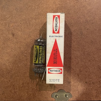 Raytheon 12DT5 Vacuum Tube - $ Back If Problem