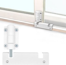 Patio Sliding Glass Door Security Lock/Bolt, Rail-Childproof Safety Window Locks