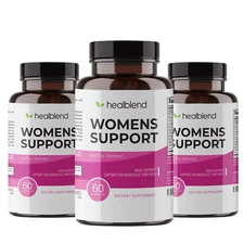 Women's Support Capsules Reduce Menopause Symptom Hormonal Balance Healthy Mood
