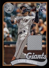 2024 Topps Baseball 1989 RC Rookie Black Relic Patch LUIS MATOS Digital