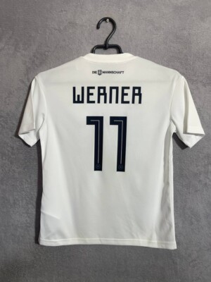 Werner Germany Jersey Home Football Soccer Shirt 2018 Adidas Young M 11-12YRS