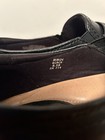 Earth Shoes Womens 8.5 B Casual Loafers Heels SHF14 Black Leather Slip On — photo 4