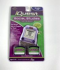 Quantum Leap Leap Frog IQuest Social Studies 2 Cartridge Package Grades 6-8 NEW