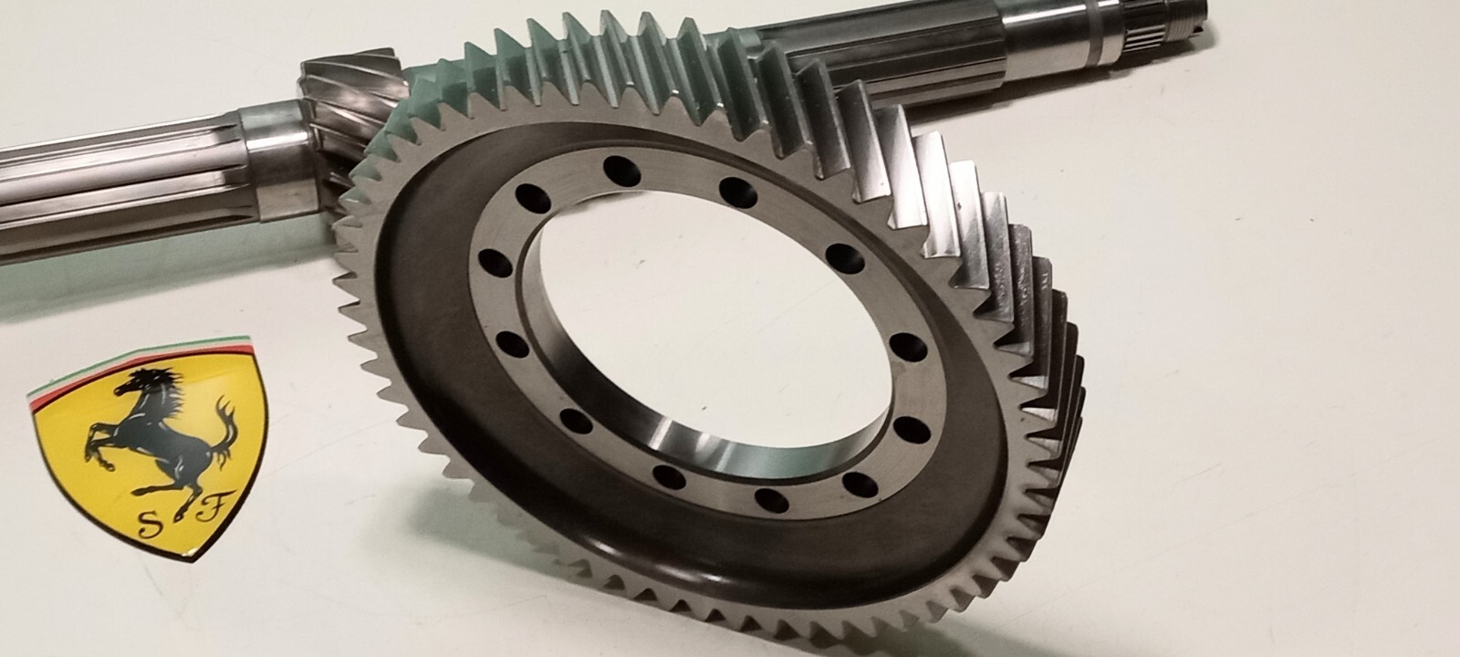 Ferrari F355 Transmission Differential Ring Pinion Set_70000834_Motronic_NEW_OE