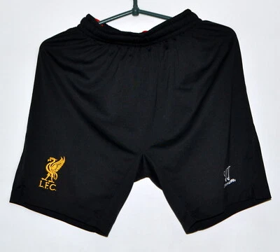 LIVERPOOL ENGLAND 2013/2014 AWAY FOOTBALL SHORTS WARRIOR SIZE XL BOYS - Image 1 of 4