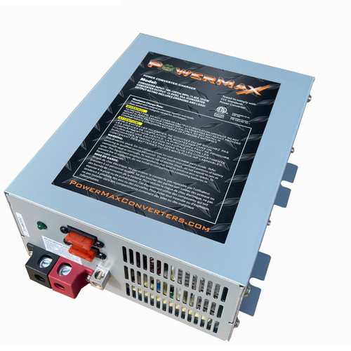 PowerMax 15 Amp 12V DC RV Power Converter 4 Stage Smart Battery Charger