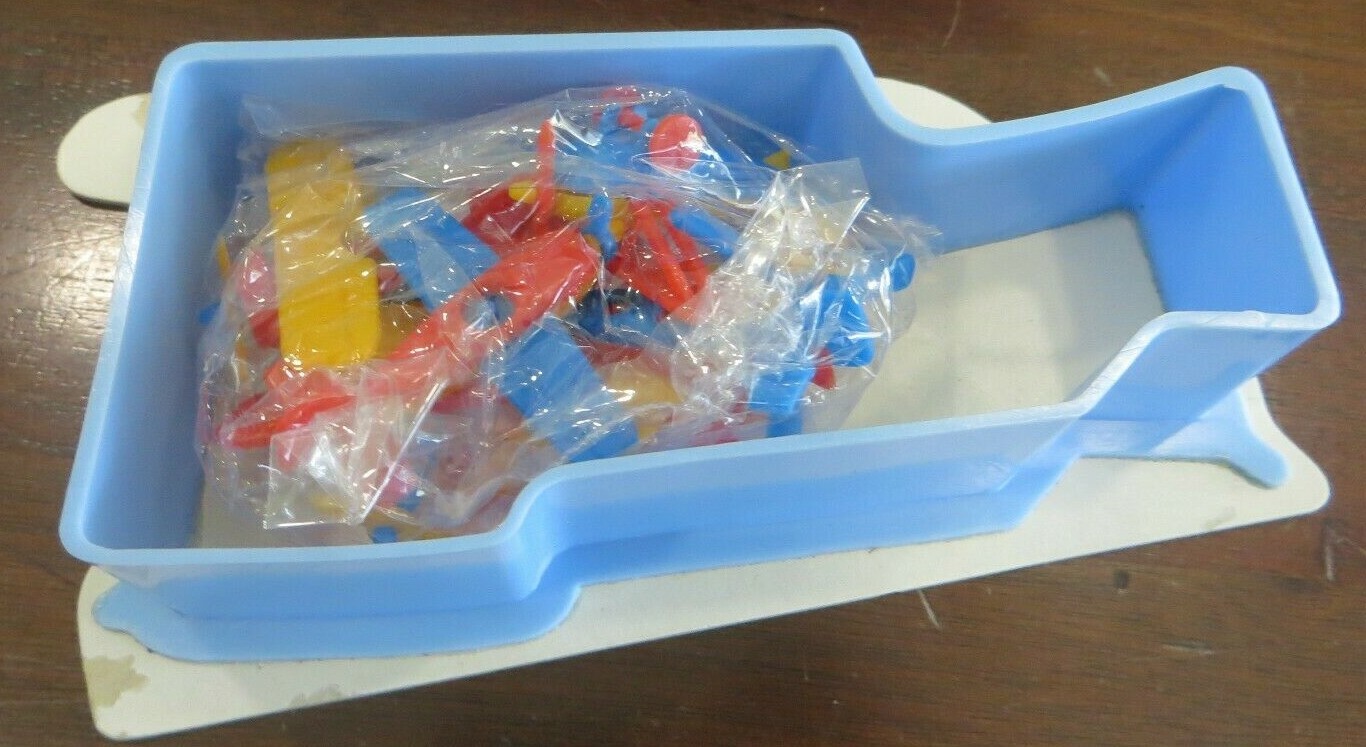 1998 B.Stackman & Co.The Travel-Air,ca.1929 bi plane airplane case & tiny planes