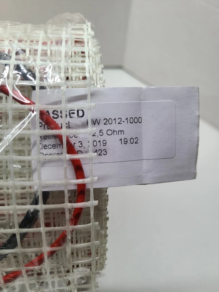 Heatizon Systems 100 Sqft Electric Radiant Floor Heating System READ DESCRIPTION - Image 3 of 4