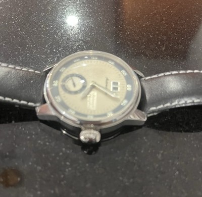 Watch Raimundo Davalos The Rossi Collection limited edition,black leather strap.