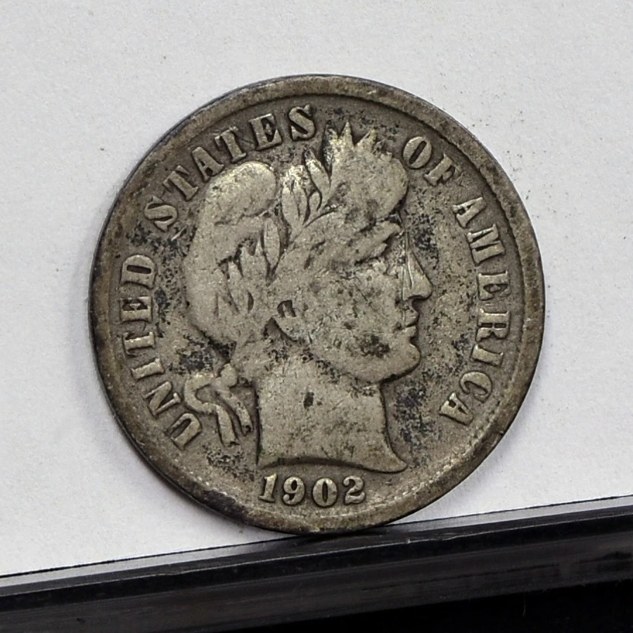 1902 Year Silver Barber Dimes (1892-1916) for sale | eBay