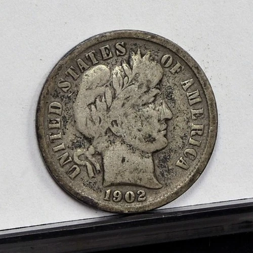 1902-S Barber Dime — photo from another recent sale