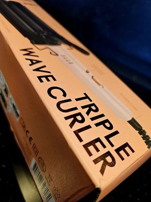   ELLE 3fach ONDULIERSTAB TRIPLE WAVE CURLER LOCKENSTAB KERAMIK NEU   