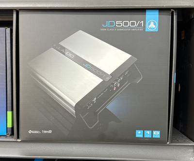 JL Audio JD500/1 Monoblock Class-D Car Audio Amplifier Mono Subwoofer Amp New