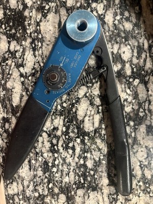 M300 25a DMC Hand Crimper Stripper Tool Adjustable Dial with Black Sheath