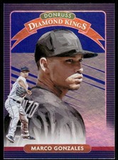 2020 Donruss Holo Blue #22 Marco Gonzales DK - BB