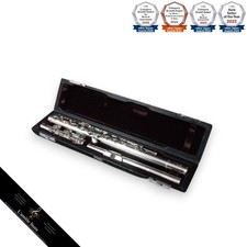 Yamaha YFL811D Silver Flute Professional Band Concert Musical Instrument