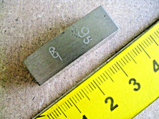 Pojedynczy wymiar końcowy wymiar nominalny 9,5 mm przekrój 35/9 #249