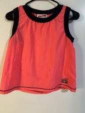 Willy Dee Size Medium Neon Pink Vintage 80’s Sleeveless Top Made In USA