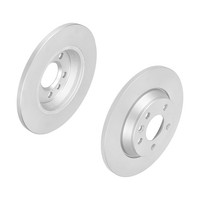 f.becker Bremsscheiben Voll Hinten Rechts Links FüR VW Transporter T4 Sharan