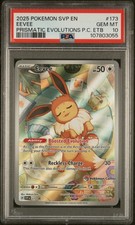 2025 POKEMON SVP EN-SCARLET & VIOLET BLACK STAR PROMOS #173 EEVEE PSA 10 on eBay