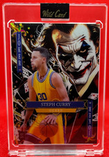 STEPH CURRY 2025 JOKERS WILD CARD MULTI SPORT 1/1 JOCKER ENCASED