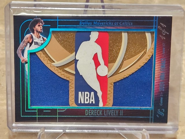 2024-25 Panini Silhouette #FJM-DLV Dereck Lively II 2024 1 of 1 Logoman 1/1 NBA