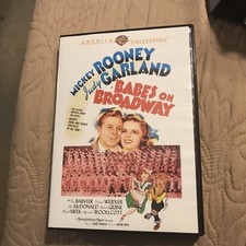 BABES ON BROADWAY 1941 DVD WARNER ARCHIVE Collection JUDY GARLAND MICKEY ROONEY