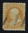 CKStamps: US Stamps Collection Scott#71 30c Franklin Used