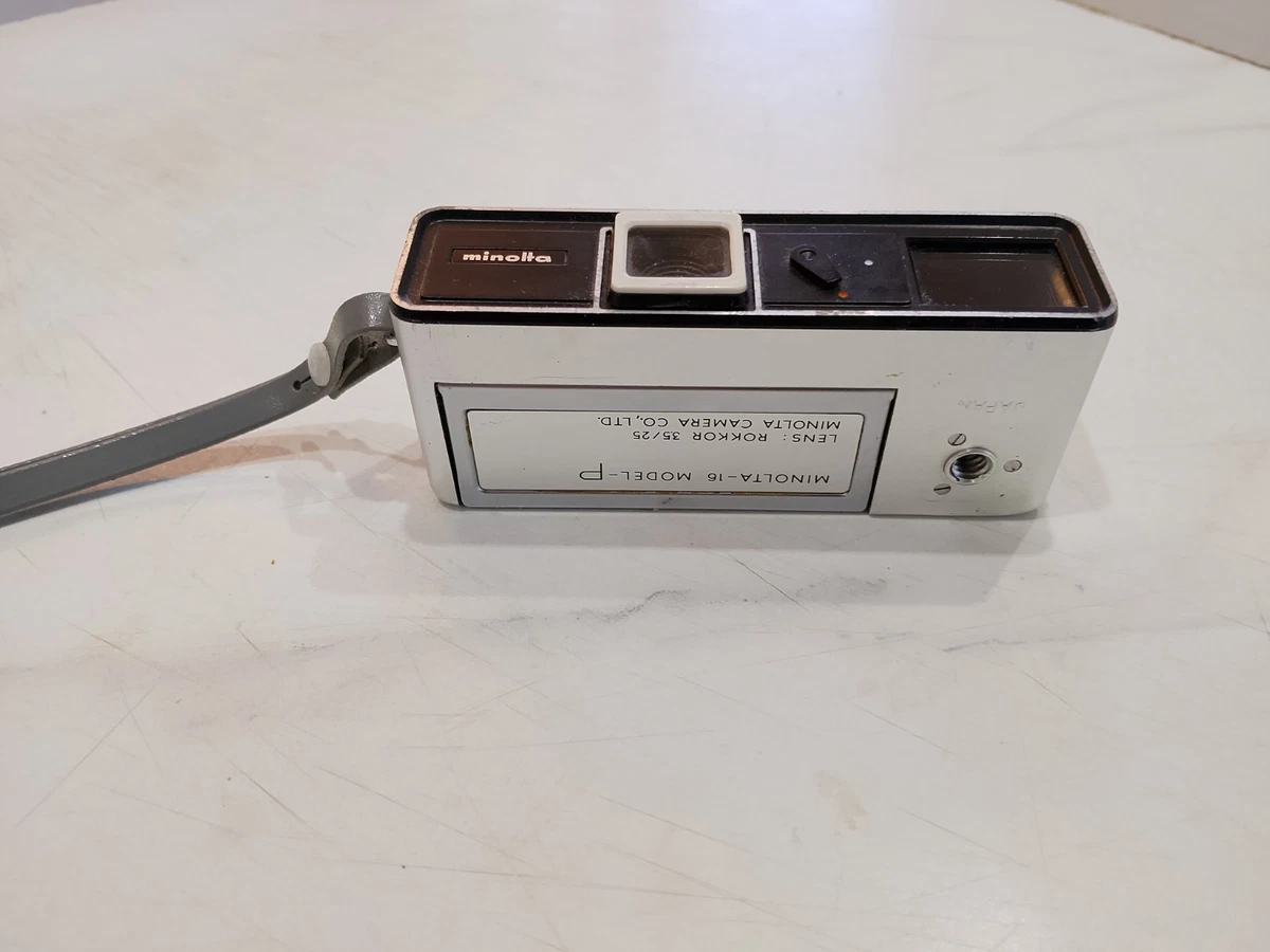 Appareil photo miniature Minolta 16 Model 2 #792954 Objectif