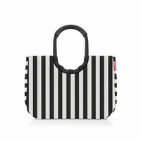 Reisenthel Loopshopper L Einkaufstasche Shopper Tasche Summerstripes Black 25 L