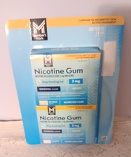 Member's Mark Nicotine Uncoated Gum Original Flavor 2mg 2x190 Count EXP 03/2027