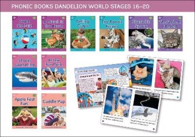 Phonic Books Dandelion World Stages 16-20 ('tch' and 've', Two-Syllable Words,